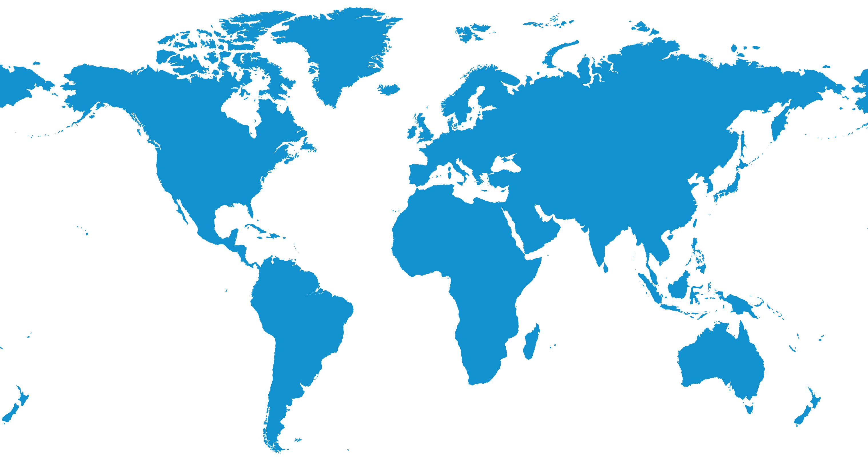 International connections map image